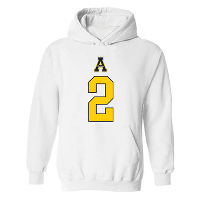 App State - NCAA Softball : Julia Girk - Generic Shersey Hooded Sweatshirt-0