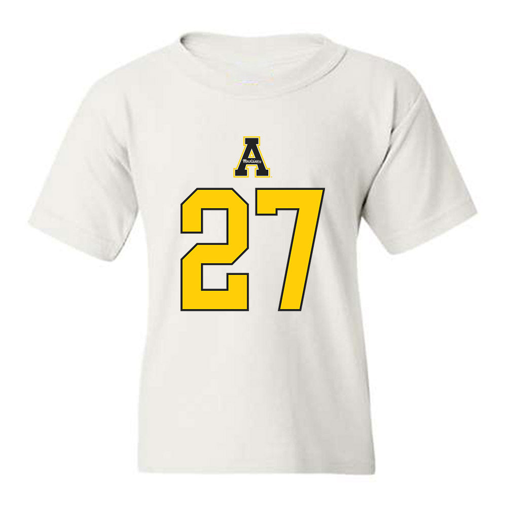 App State - NCAA Baseball : Tank Yaghoubi - Generic Shersey Youth T-Shirt-0