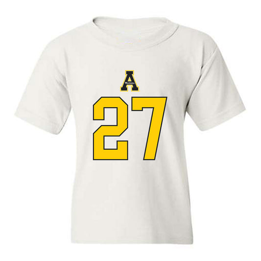 App State - NCAA Baseball : Tank Yaghoubi - Generic Shersey Youth T-Shirt-0