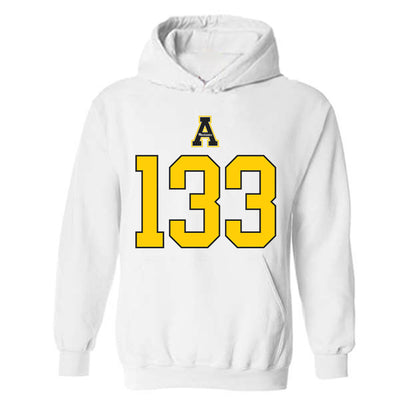 App State - NCAA Wrestling : Dalton Weber - Generic Shersey Hooded Sweatshirt-0