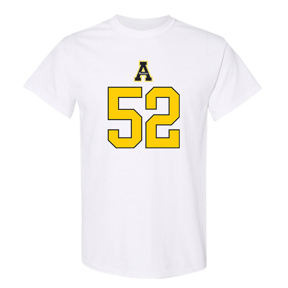 App State - NCAA Football : Cayden Sweatt - Generic Shersey T-Shirt-0