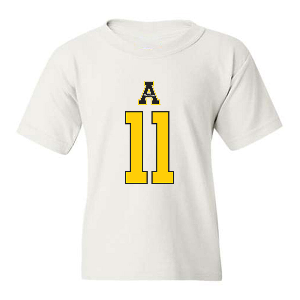 App State - NCAA Football : Jordan Harris - Generic Shersey Youth T-Shirt-0