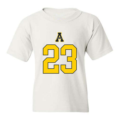 App State - NCAA Men's Basketball : Chad Moodie - Generic Shersey Youth T-Shirt-0