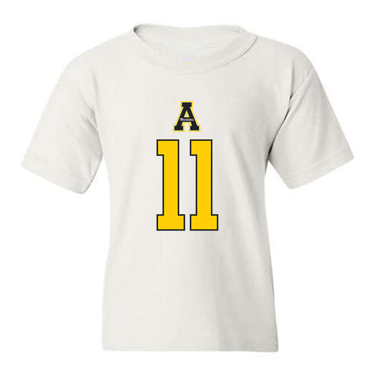 App State - NCAA Football : Ja'Quez Cross - Generic Shersey Youth T-Shirt-0