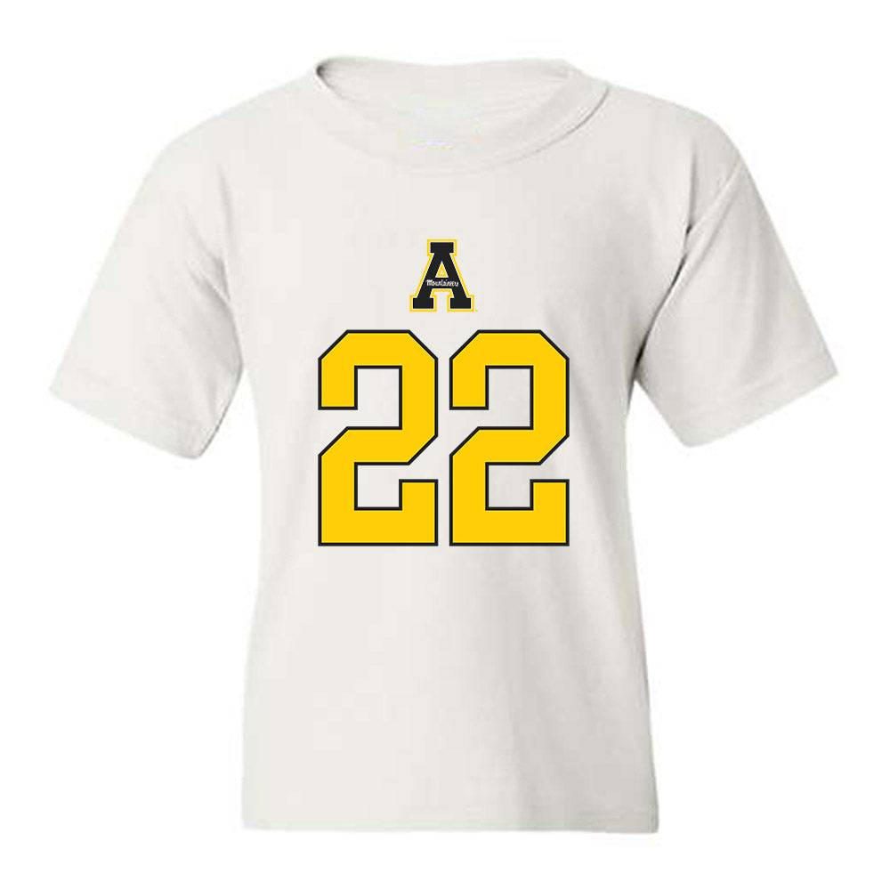App State - NCAA Football : Bryant "BJ" Junius - Generic Shersey Youth T-Shirt-0