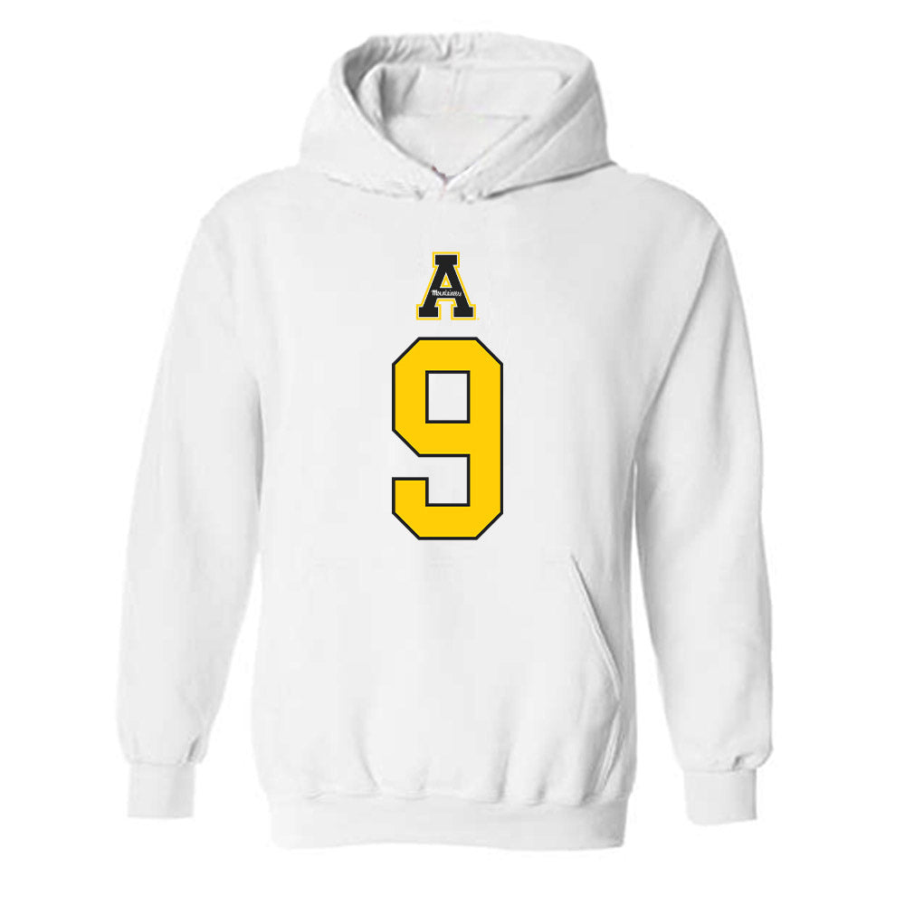App State - NCAA Men's Basketball : Jalen Tot - Generic Shersey Hooded Sweatshirt-0