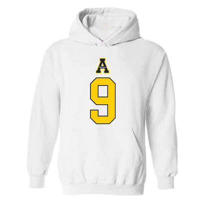 App State - NCAA Men's Basketball : Jalen Tot - Generic Shersey Hooded Sweatshirt-0