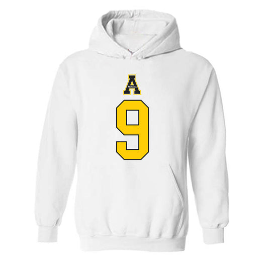 App State - NCAA Men's Basketball : Jalen Tot - Generic Shersey Hooded Sweatshirt-0