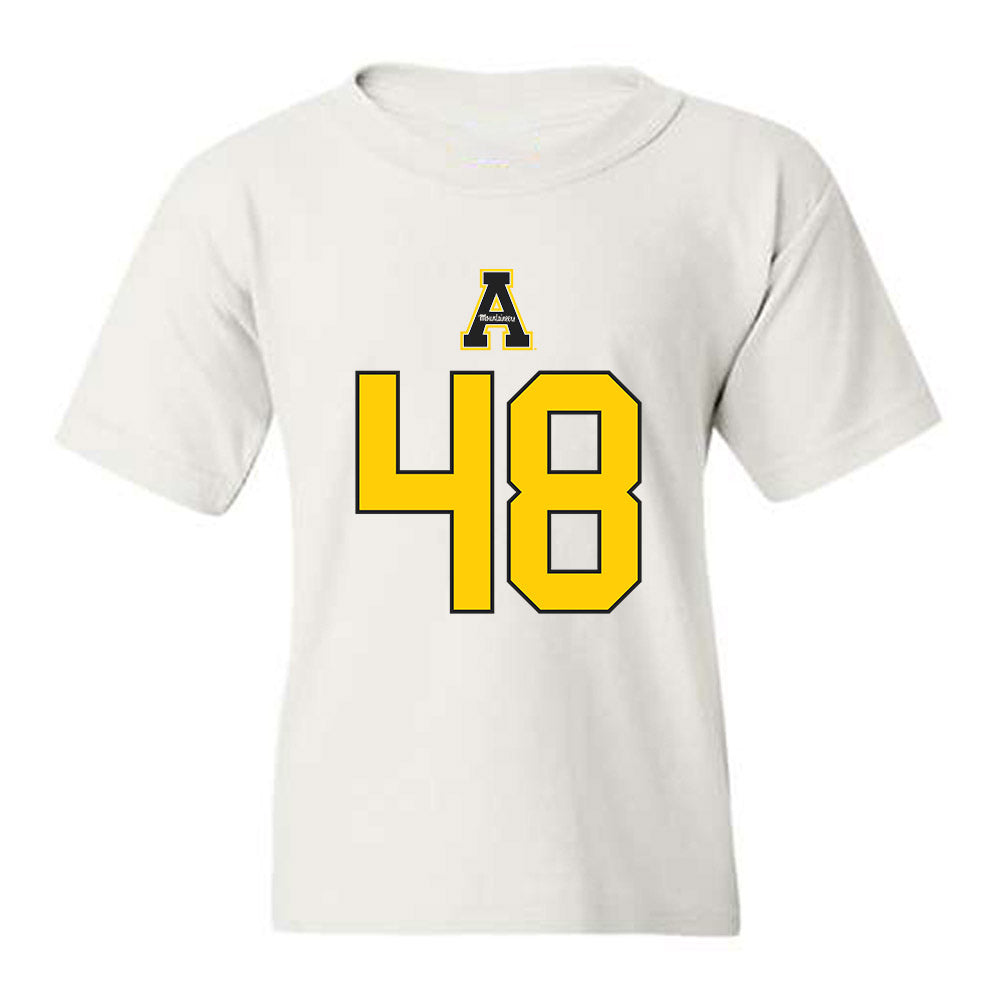 App State - NCAA Football : J'Marion Burnette - Generic Shersey Youth T-Shirt-0