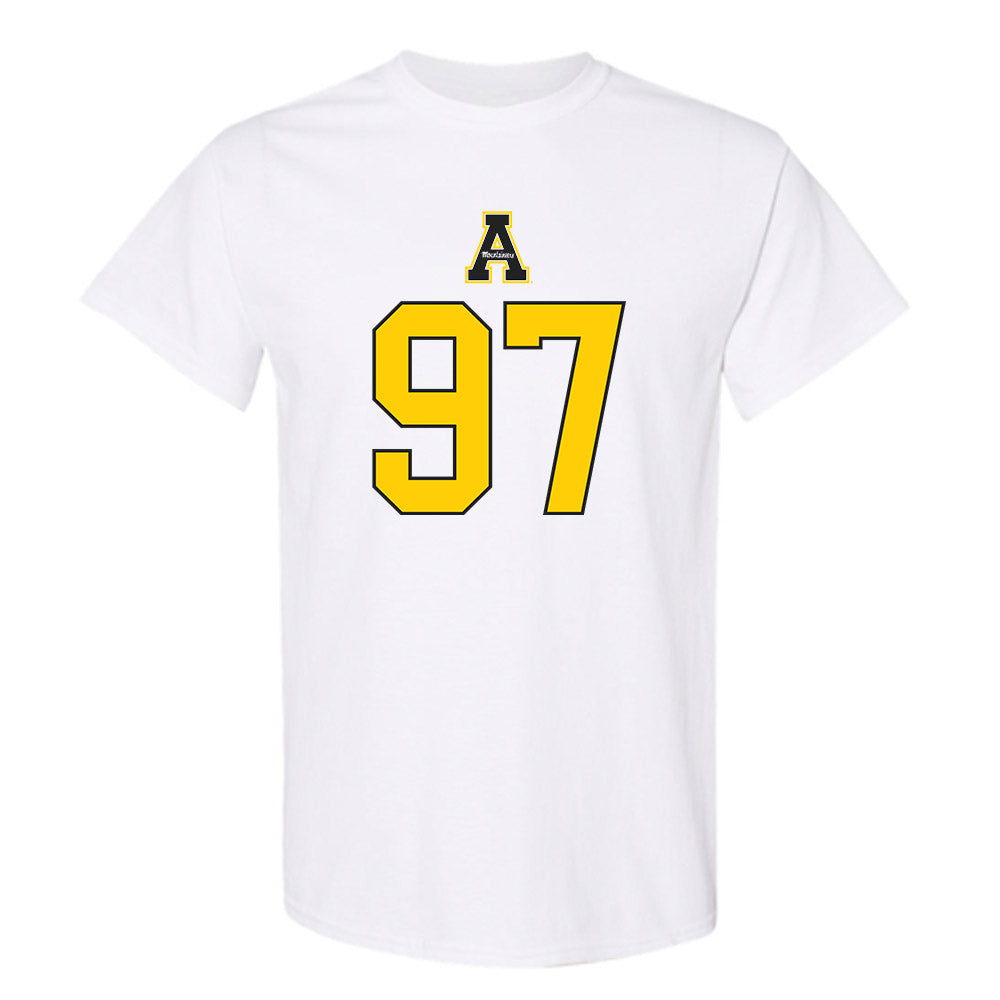 App State - NCAA Football : Xavier Joseph - Generic Shersey T-Shirt-0