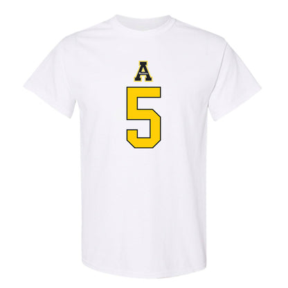 App State - NCAA Women's Basketball : Raven Preston - Generic Shersey T-Shirt-0