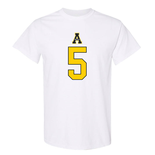 App State - NCAA Women's Basketball : Raven Preston - Generic Shersey T-Shirt-0