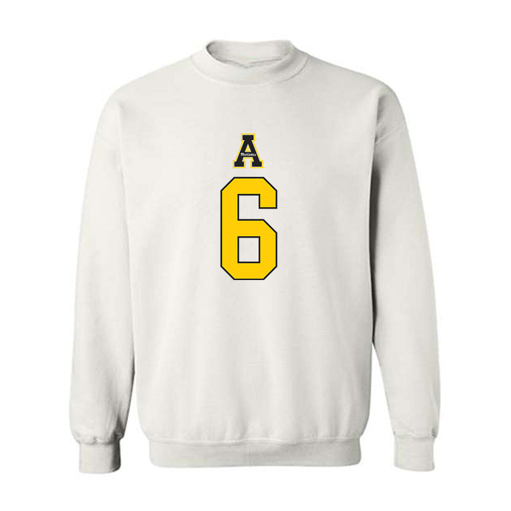 App State - NCAA Baseball : Joseph Zamora - Generic Shersey Crewneck Sweatshirt-0