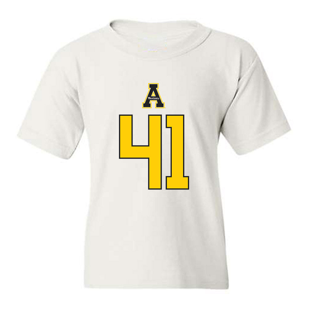 App State - NCAA Football : Luke Lair - Generic Shersey Youth T-Shirt-0
