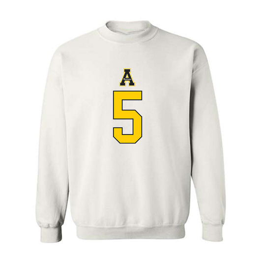 App State - NCAA Baseball : Ethan Puig - Generic Shersey Crewneck Sweatshirt-0