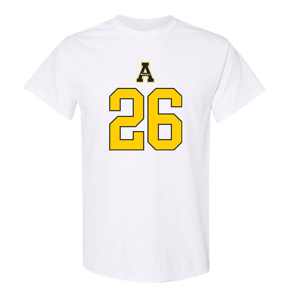 App State - NCAA Football : Max Guest - Generic Shersey T-Shirt-0