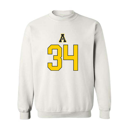 App State - NCAA Baseball : Kameron Miller - Generic Shersey Crewneck Sweatshirt-0