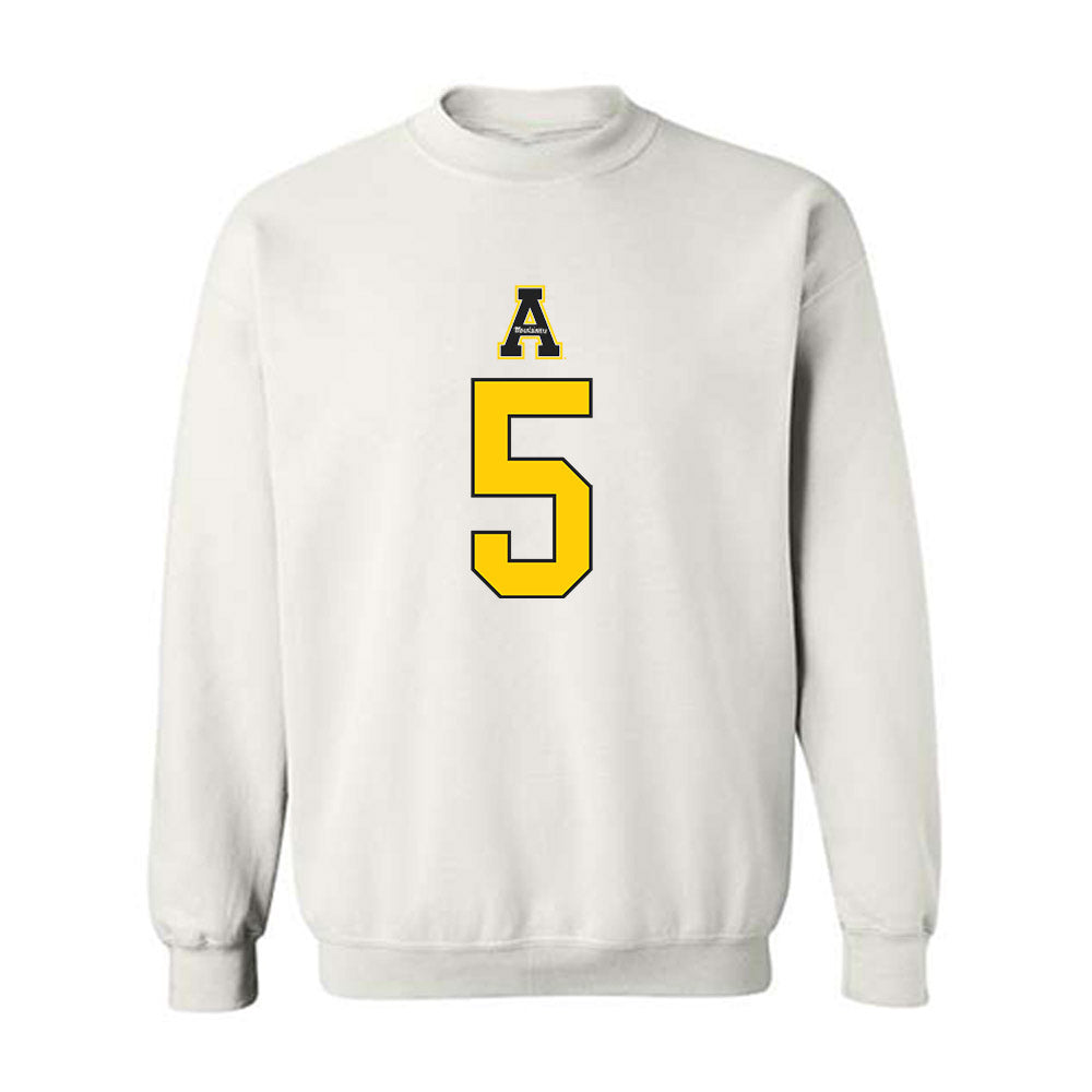 App State - NCAA Softball : Tavia Robinson - Generic Shersey Crewneck Sweatshirt-0