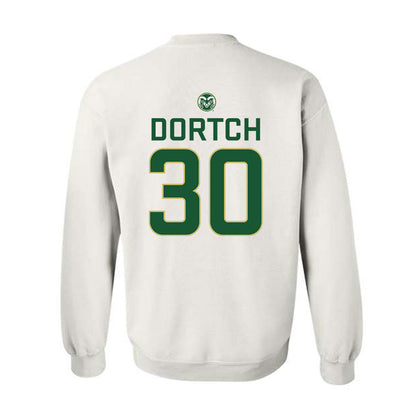 Colorado State - NCAA Men's Basketball : Charlie Dortch - Crewneck Sweatshirt-1