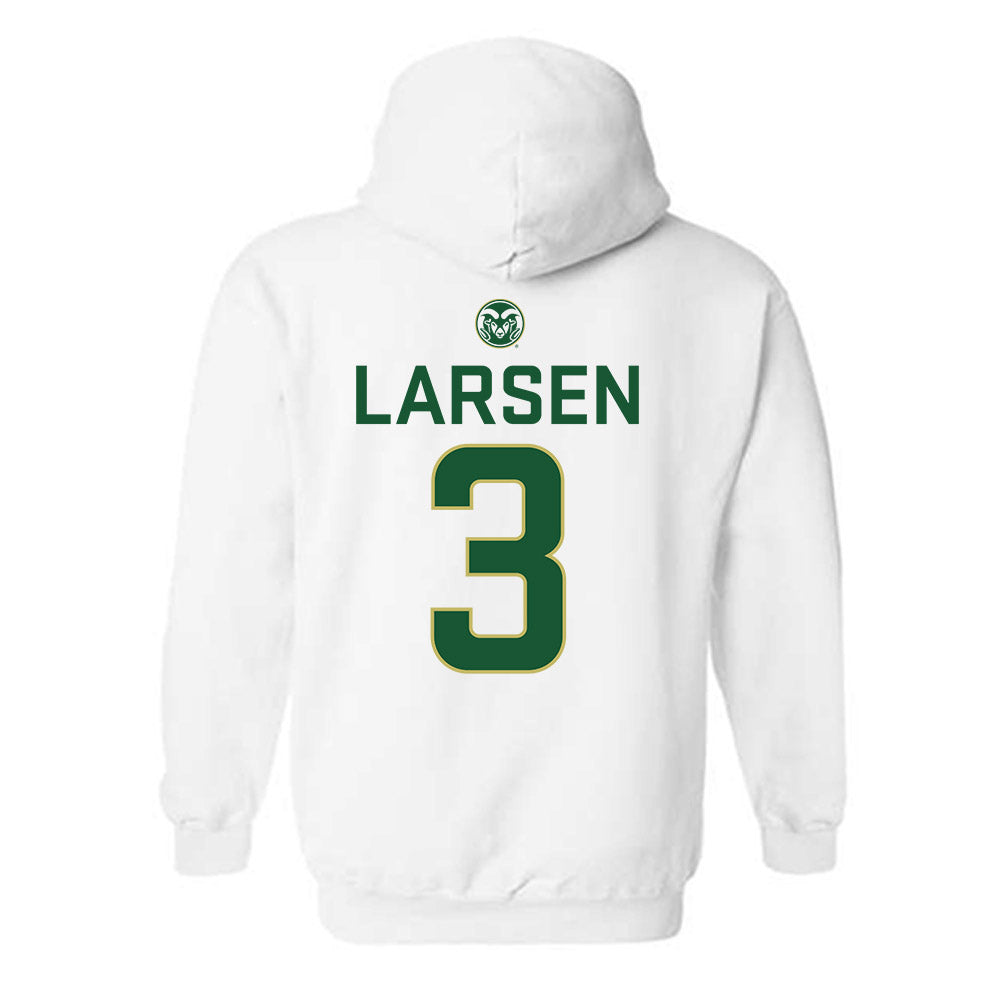 Colorado State - NCAA Women's Basketball : Elsie Larsen - Hooded Sweatshirt-1