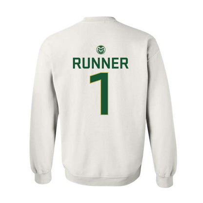 Colorado State - NCAA Women's Basketball : Camryn Runner - Crewneck Sweatshirt-1