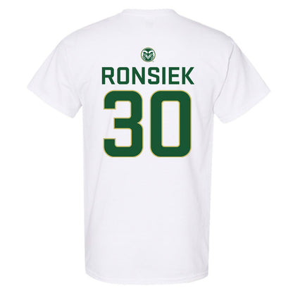 Colorado State - NCAA Women's Basketball : Hannah Ronsiek - T-Shirt-1