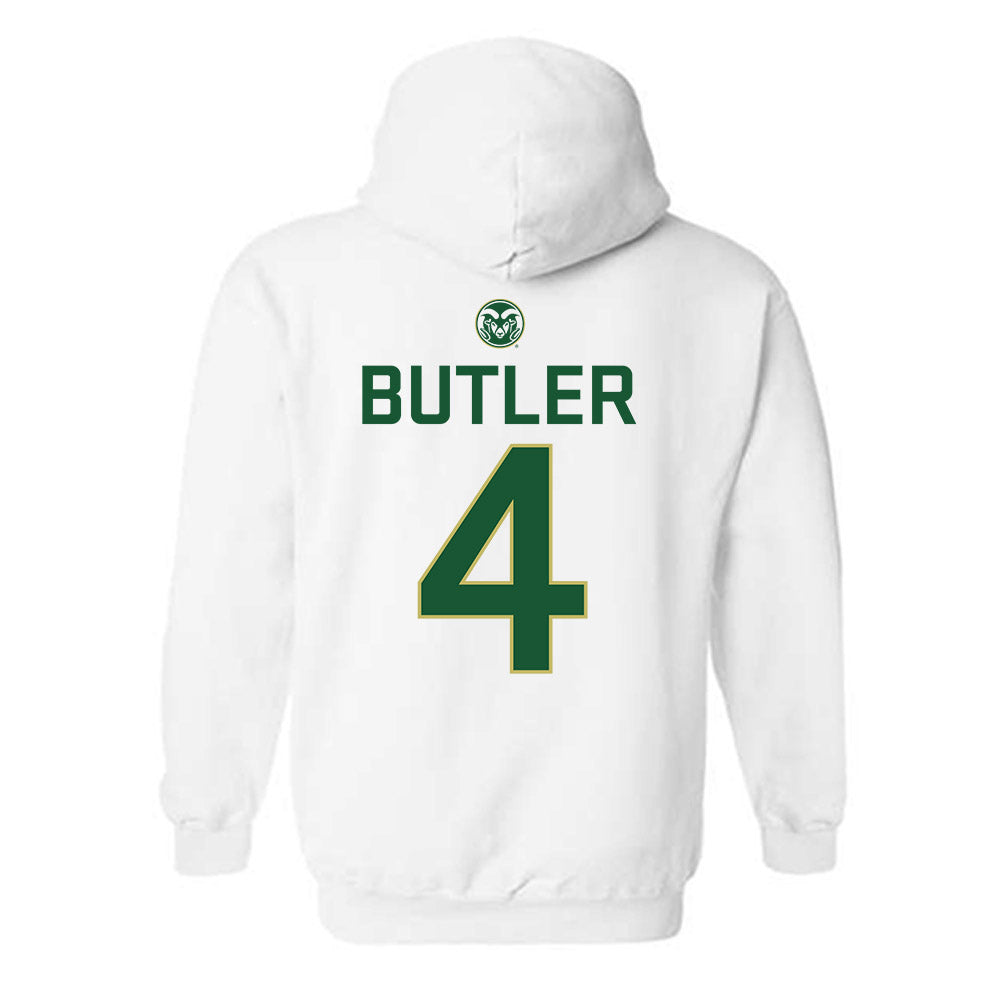 Colorado State - NCAA Men's Basketball : Jase Butler - Hooded Sweatshirt-1
