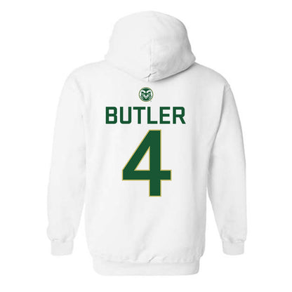 Colorado State - NCAA Men's Basketball : Jase Butler - Hooded Sweatshirt-1