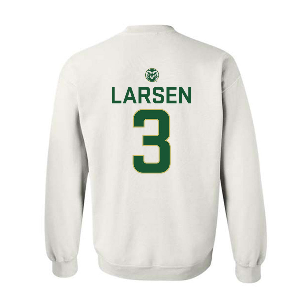 Colorado State - NCAA Women's Basketball : Elsie Larsen - Crewneck Sweatshirt-1