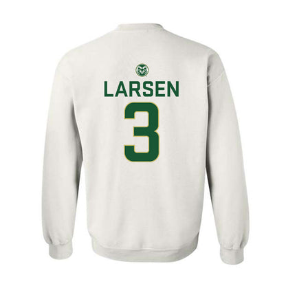 Colorado State - NCAA Women's Basketball : Elsie Larsen - Crewneck Sweatshirt-1