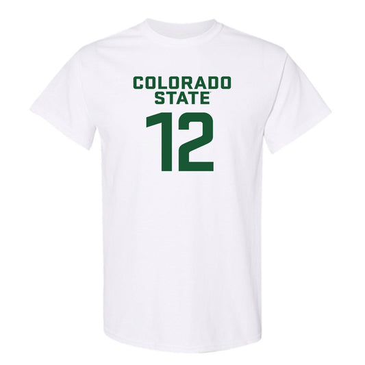 Colorado State - NCAA Women's Basketball : Kyla Hollier - T-Shirt-0