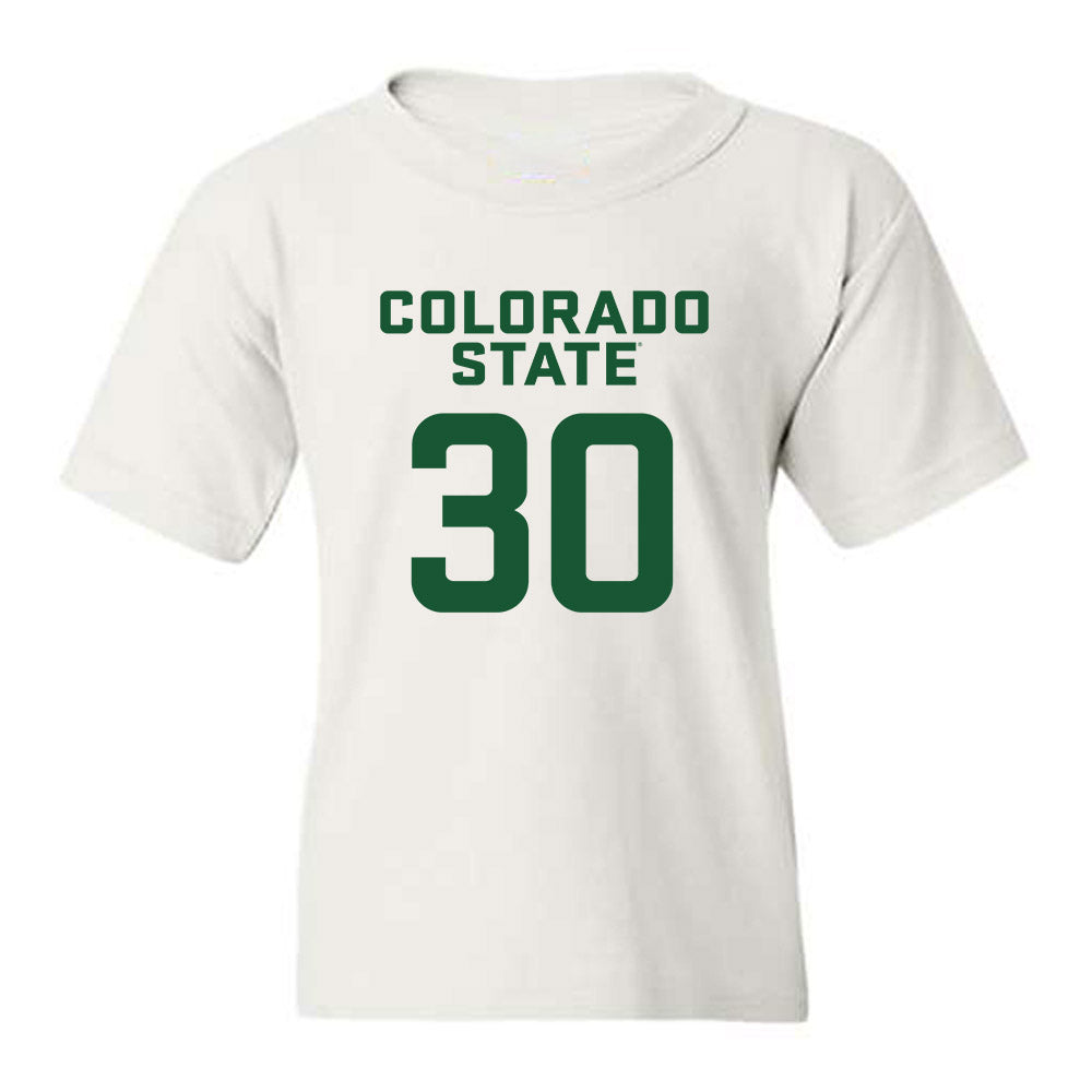 Colorado State - NCAA Women's Basketball : Hannah Ronsiek - Youth T-Shirt-0