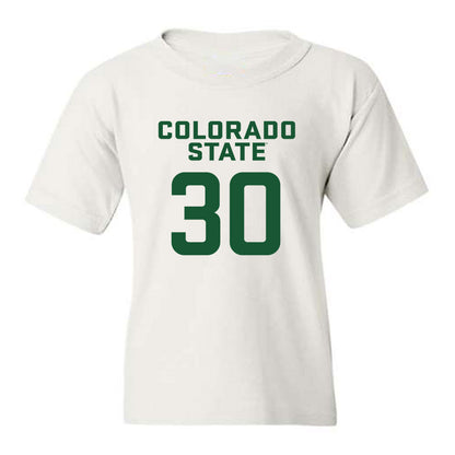 Colorado State - NCAA Women's Basketball : Hannah Ronsiek - Youth T-Shirt-0