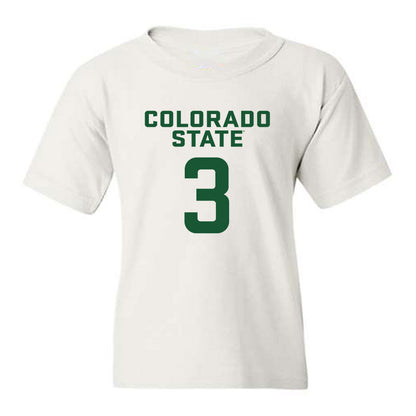 Colorado State - NCAA Women's Basketball : Elsie Larsen - Youth T-Shirt-0