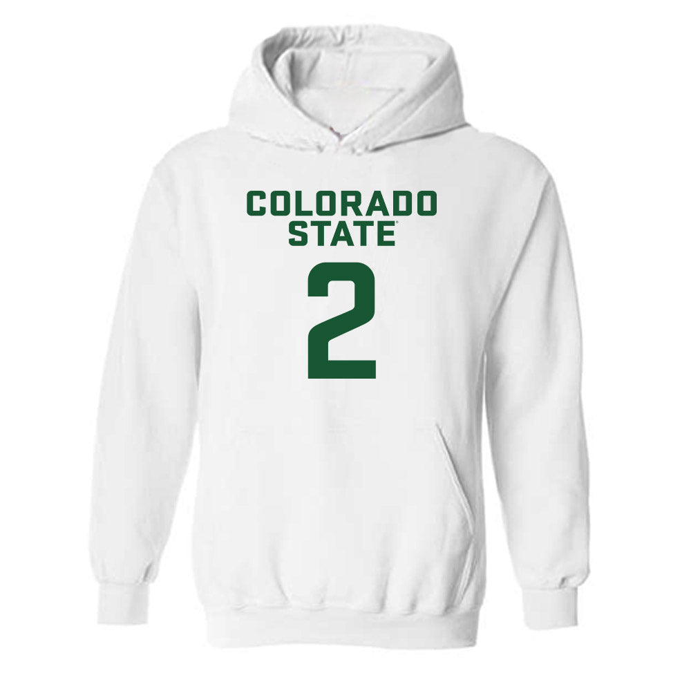 Colorado State - NCAA Men's Basketball : Pops Dunson - Hooded Sweatshirt-0