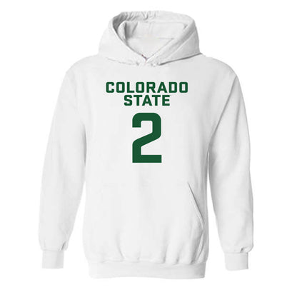 Colorado State - NCAA Men's Basketball : Pops Dunson - Hooded Sweatshirt-0