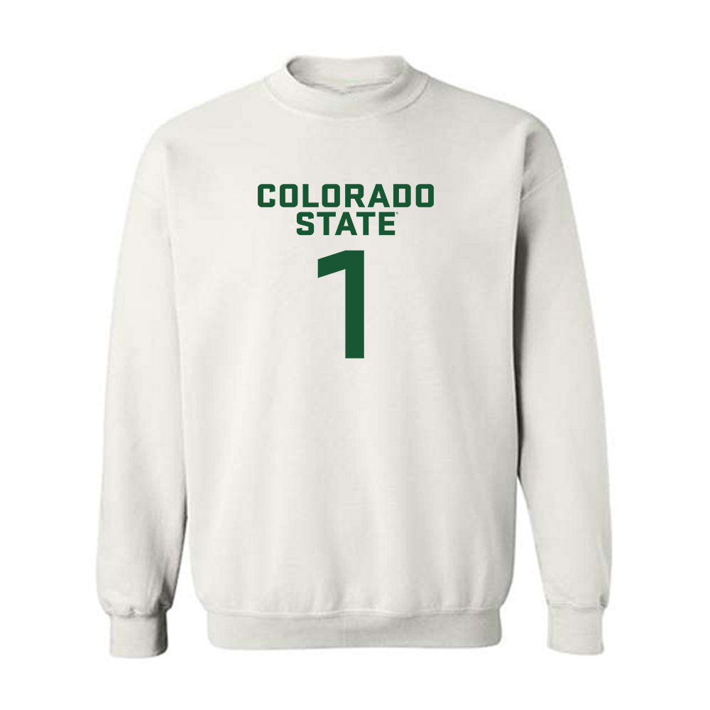 Colorado State - NCAA Women's Basketball : Camryn Runner - Crewneck Sweatshirt-0