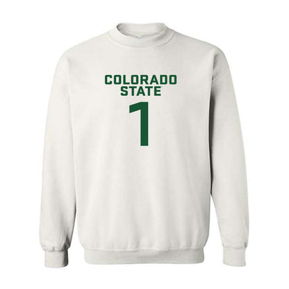 Colorado State - NCAA Women's Basketball : Camryn Runner - Crewneck Sweatshirt-0
