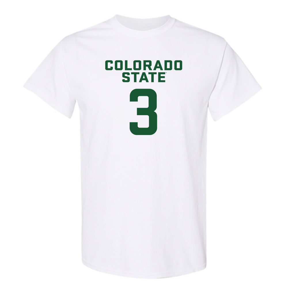 Colorado State - NCAA Women's Basketball : Elsie Larsen - T-Shirt-0