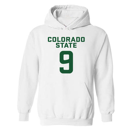 Colorado State - NCAA Women's Basketball : Emilie Borges-Michaelsen - Hooded Sweatshirt-0