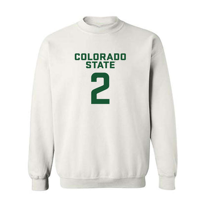 Colorado State - NCAA Men's Basketball : Pops Dunson - Crewneck Sweatshirt-0