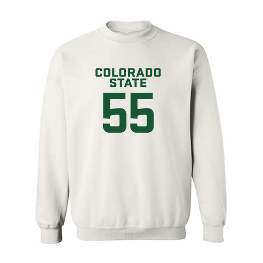 Colorado State - NCAA Women's Basketball : Sophie Sene - Crewneck Sweatshirt-0