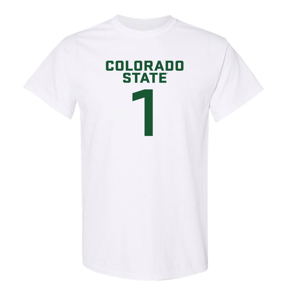 Colorado State - NCAA Women's Basketball : Camryn Runner - T-Shirt-0