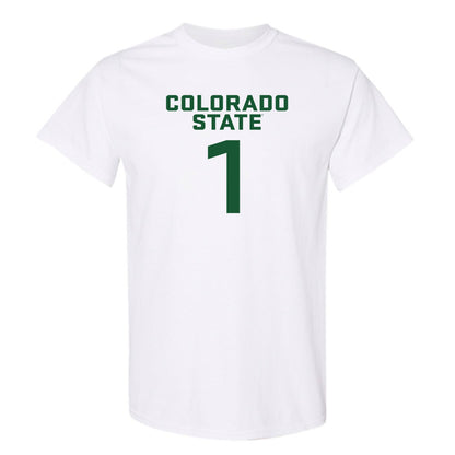Colorado State - NCAA Women's Basketball : Camryn Runner - T-Shirt-0