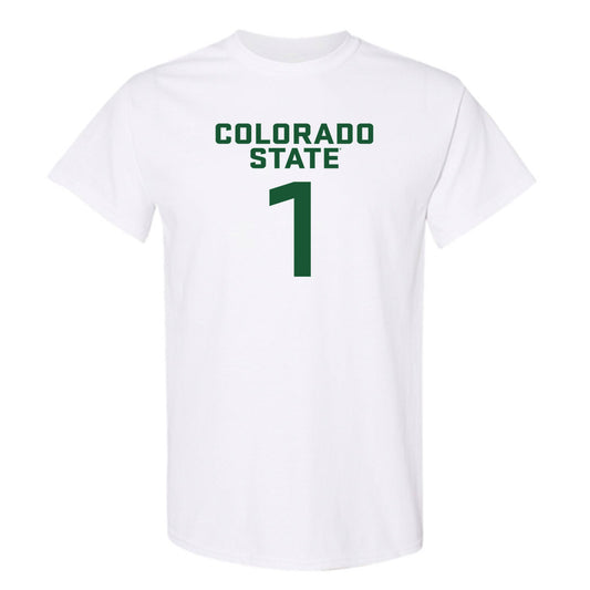 Colorado State - NCAA Women's Basketball : Camryn Runner - T-Shirt-0