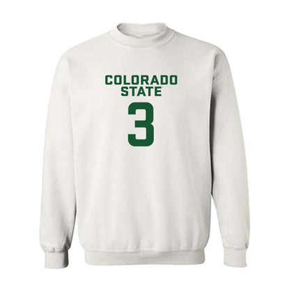 Colorado State - NCAA Women's Basketball : Elsie Larsen - Crewneck Sweatshirt-0