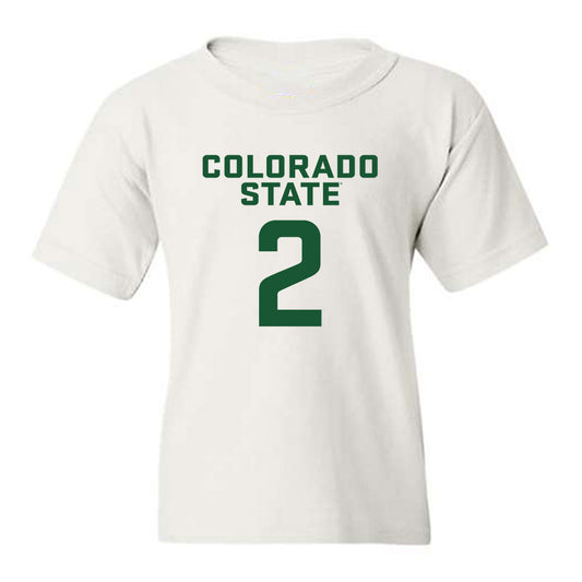 Colorado State - NCAA Men's Basketball : Brandon Rechsteiner - Youth T-Shirt-0