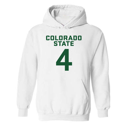 Colorado State - NCAA Men's Basketball : Jase Butler - Hooded Sweatshirt-0