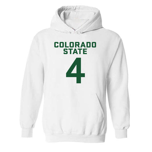 Colorado State - NCAA Men's Basketball : Jase Butler - Hooded Sweatshirt-0