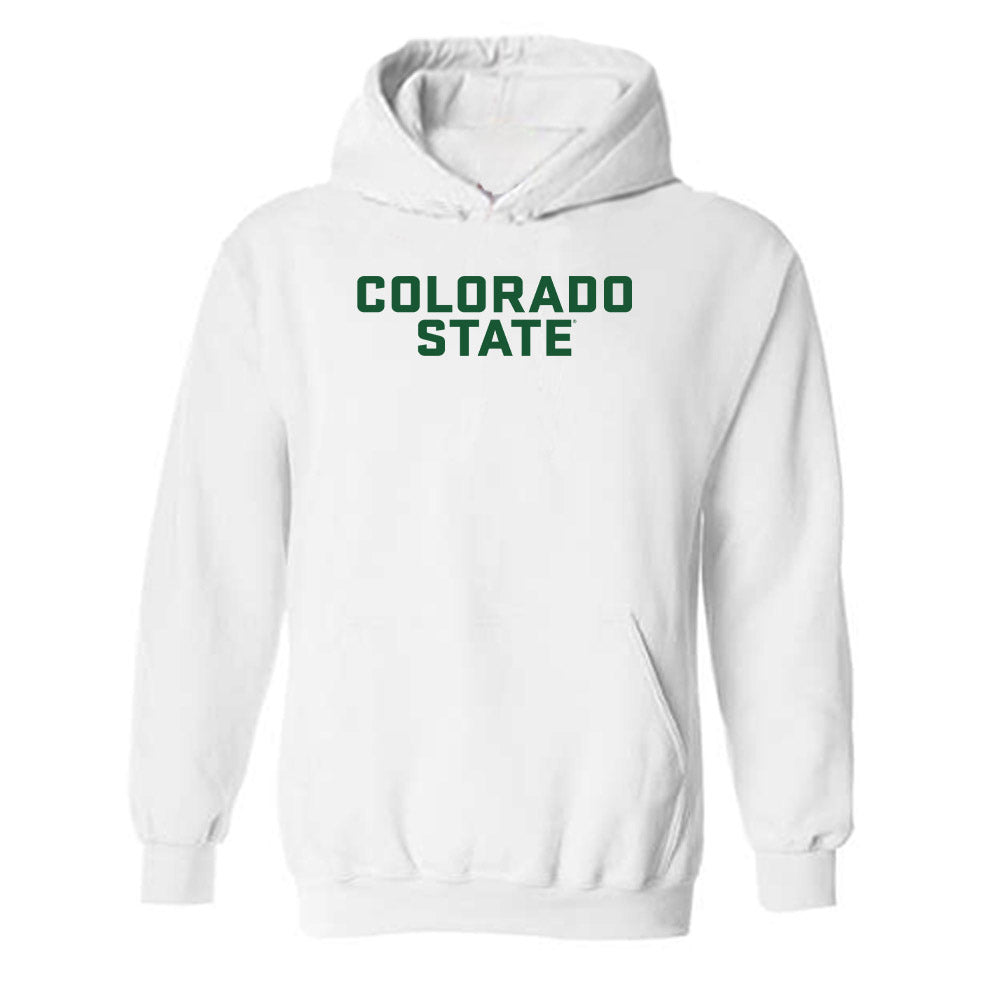 Colorado State - NCAA Women's Basketball : Camryn Runner - Hooded Sweatshirt-0